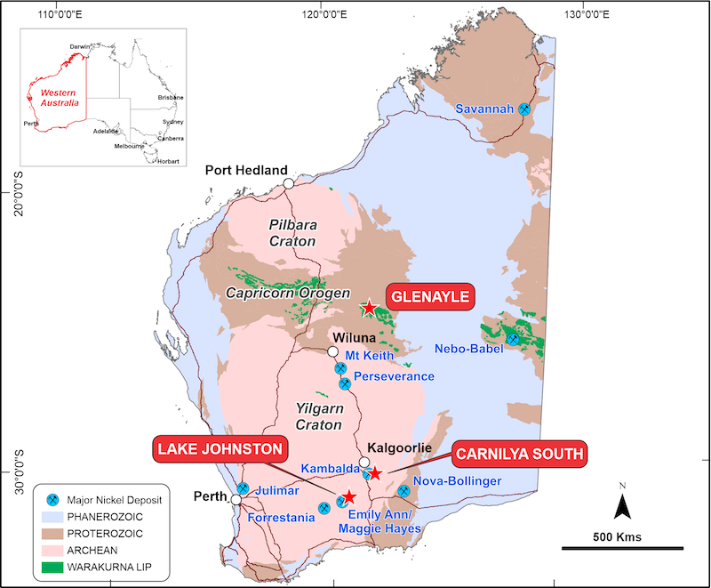 Glenayle Project Map